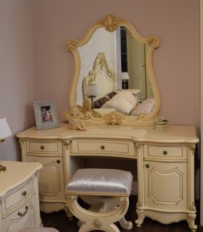 Туалетный стол Мона Лиза БЕЗ Зеркала (крем) в Сысерти - sysert.mebel-74.com | фото