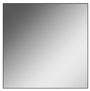 Зеркало Corsica 600х600 black без подсветки Sansa (SB1064Z) в Сысерти - sysert.mebel-74.com | фото