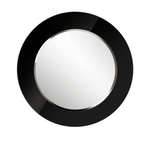 Зеркало круглое черный (РМ/02) в Сысерти - sysert.mebel-74.com | фото