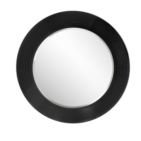 Зеркало круглое черный (РМ/02(S) в Сысерти - sysert.mebel-74.com | фото