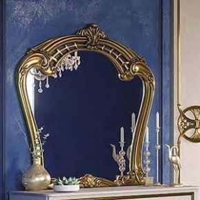 Зеркало в раме (03.150) Ольга (беж/золото) в Сысерти - sysert.mebel-74.com | фото